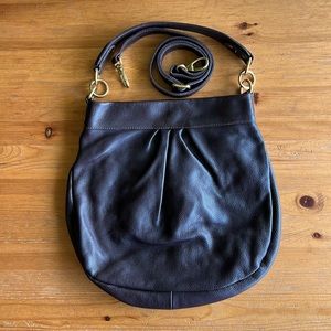 Roots Brown Leather Olivia Hobo